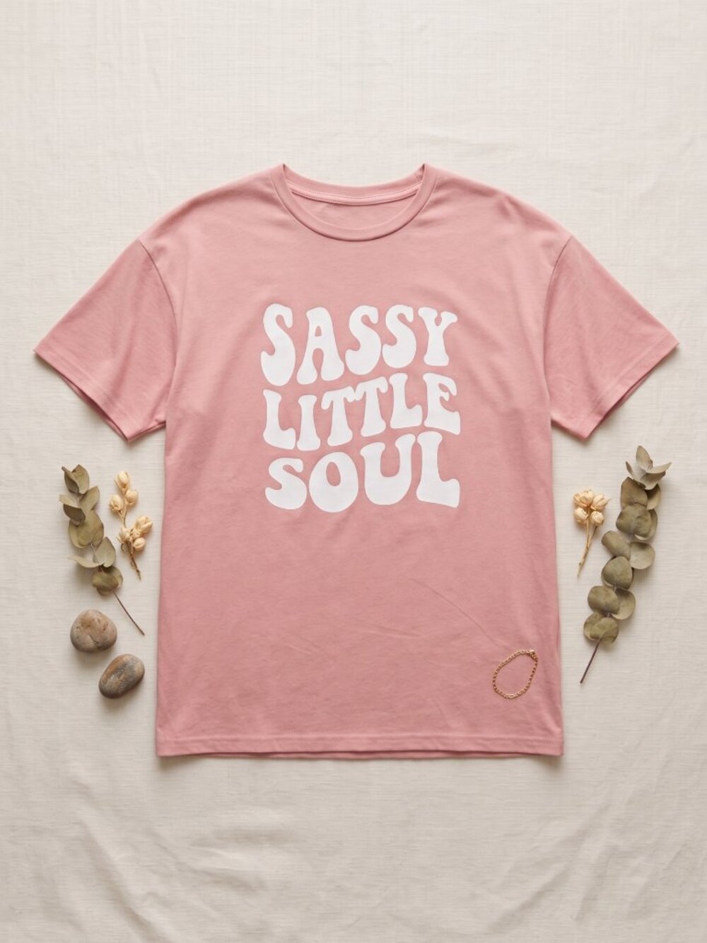 NWOT | Dusty Rose "Sassy Little Soul" Retro Graphic T-Shirt | 16Y
